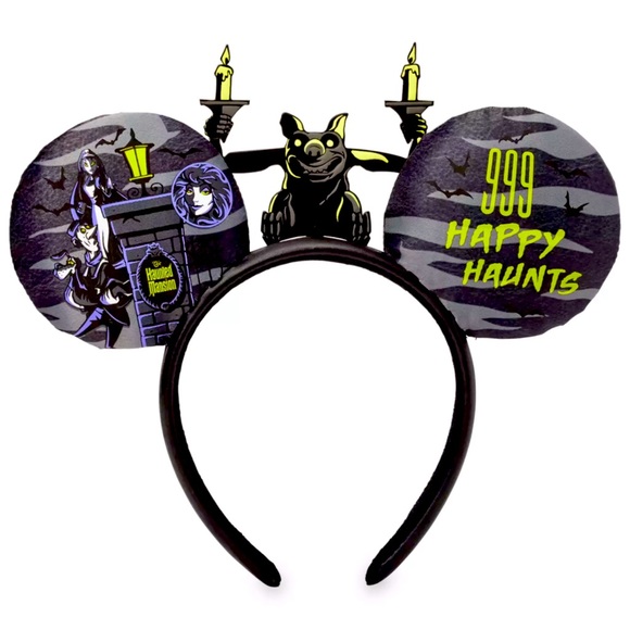 ✨ Disney Haunted Mansion Ears ✨ NWT ✨ 999 Happy Haunts ✨ - Picture 2 of 8